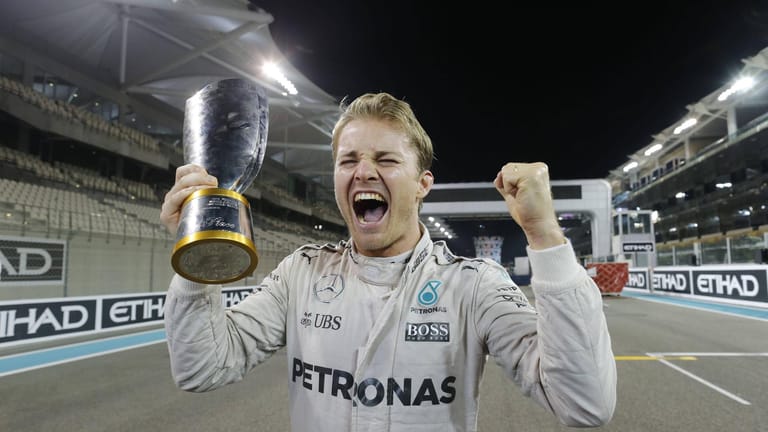 Nico Rosberg holte sich 2016 im Mercedes den Titel. Nur wenige Tage nach dem Sieg gab Rosberg das Ende seiner Formel-1-Karriere bekannt.