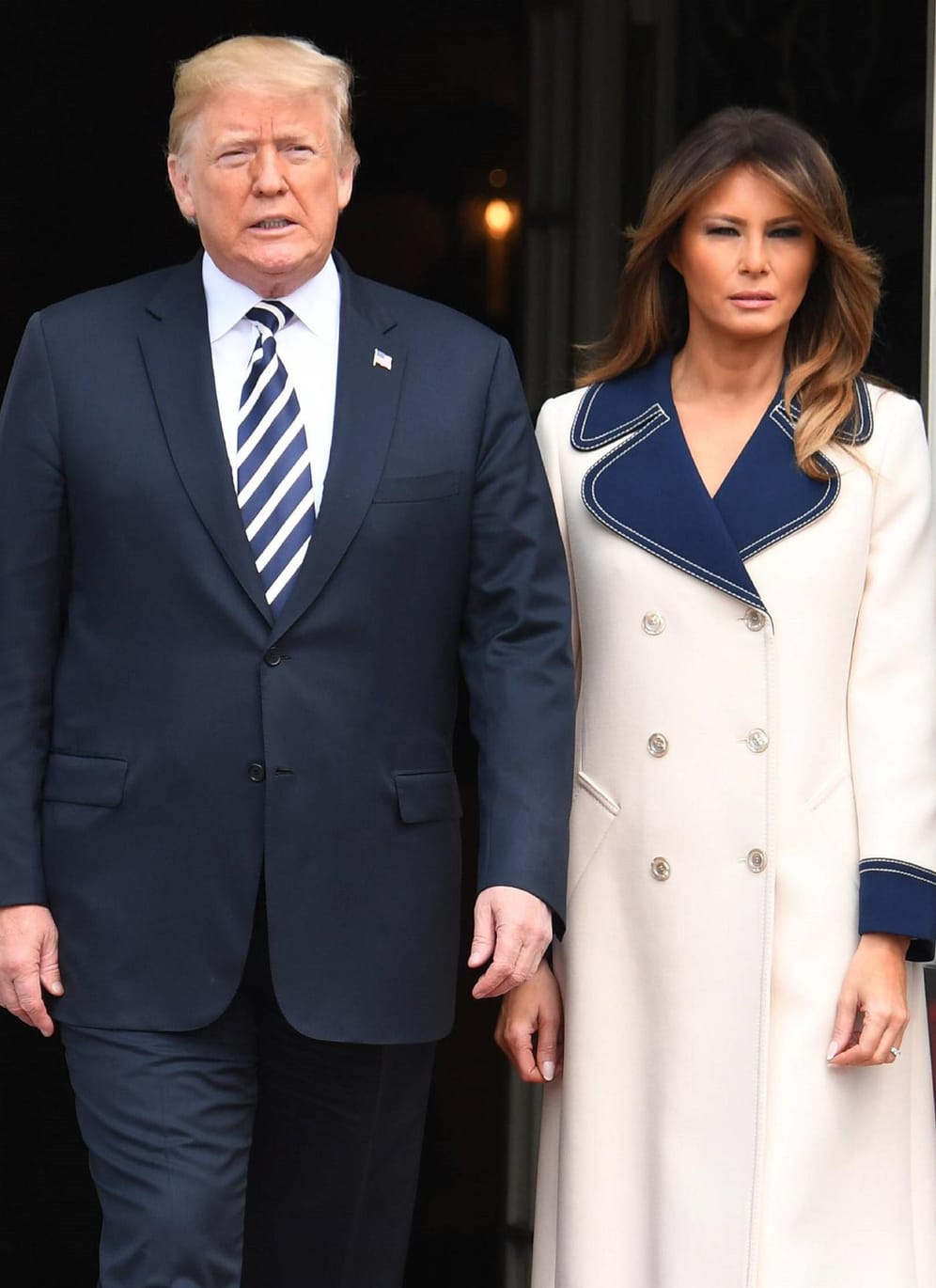 Melania (1970) und Donald Trump (1946): 24 Jahre