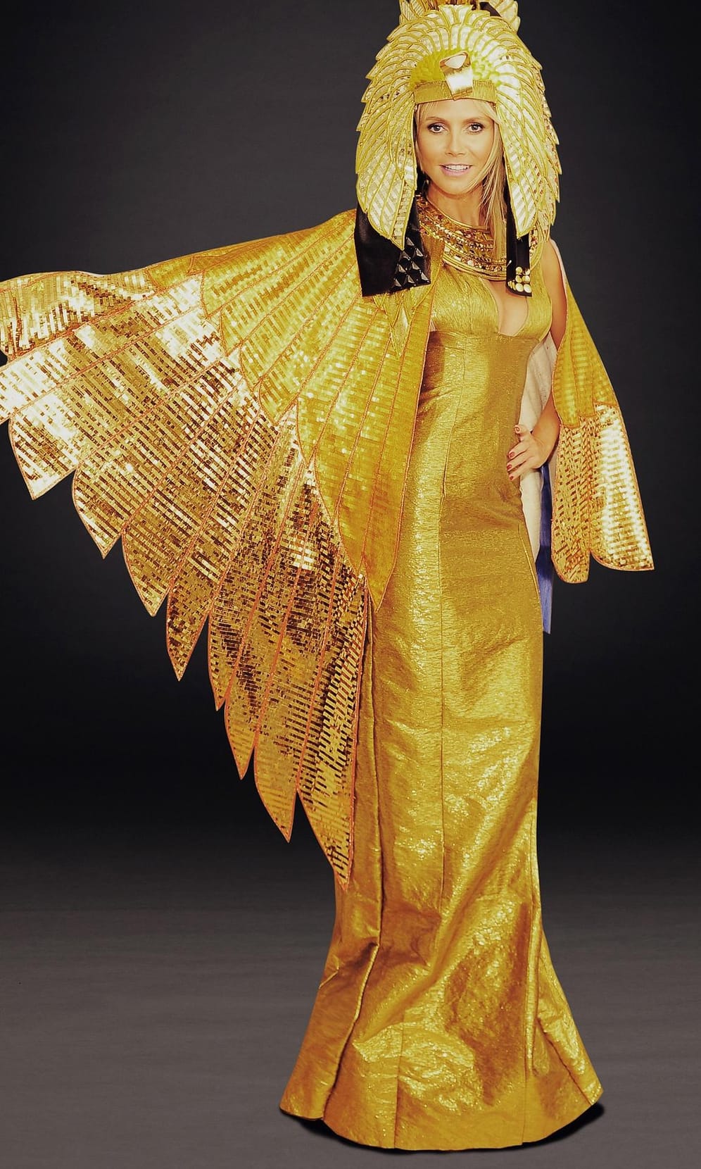 2012: Heidi Klum als Kleopatra.