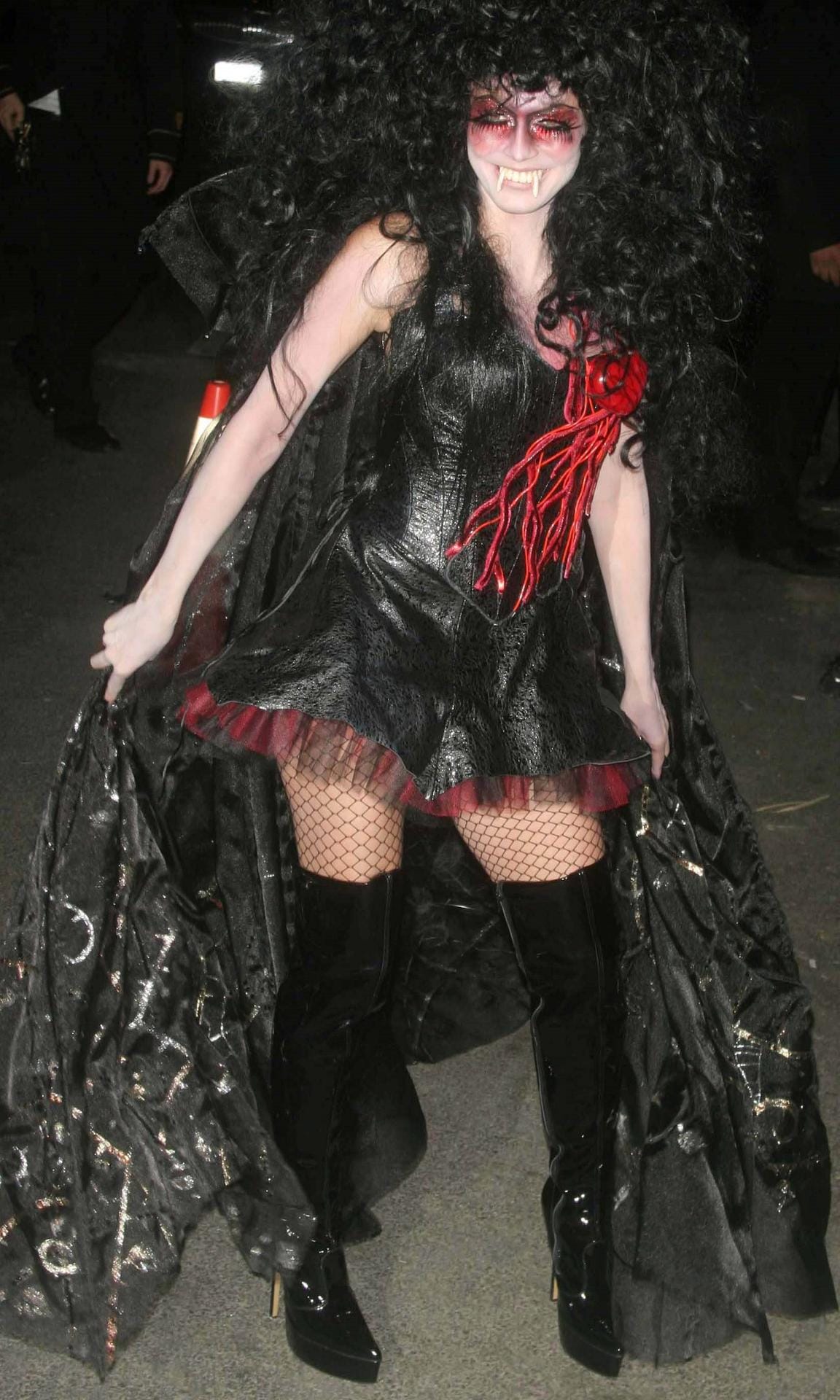 2005: Heidi Klum als Vampir.