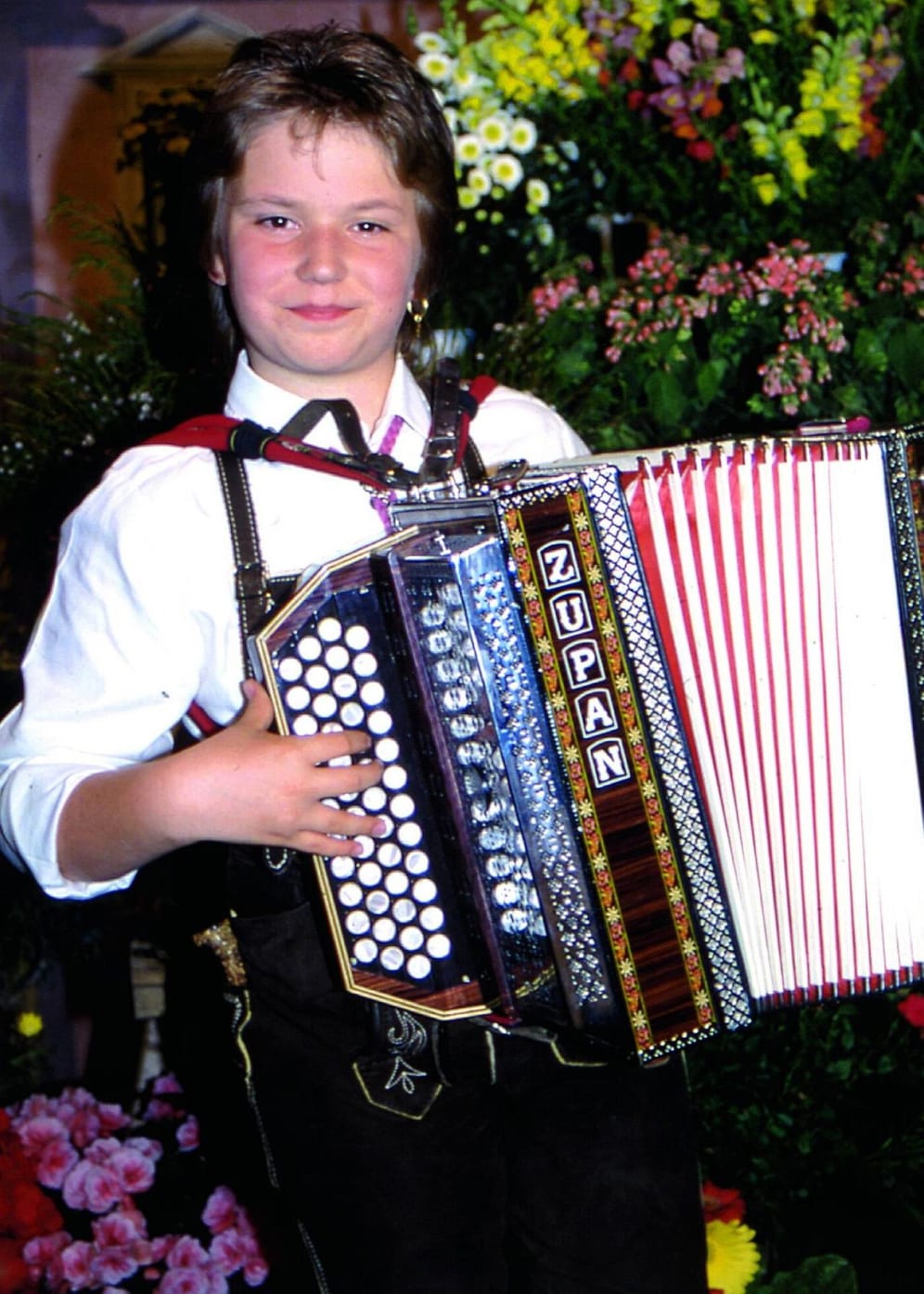 1991: Mit zehn Jahren stand Florian Silbereisen zum ersten Mal auf der Bühne.