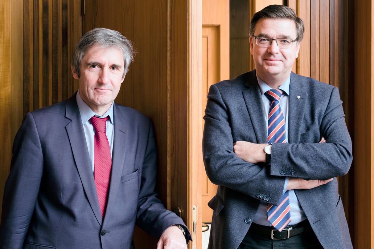 Frank Richter (links) und Volker Münz (rechts): Beide sind aus der CDU ausgetreten.