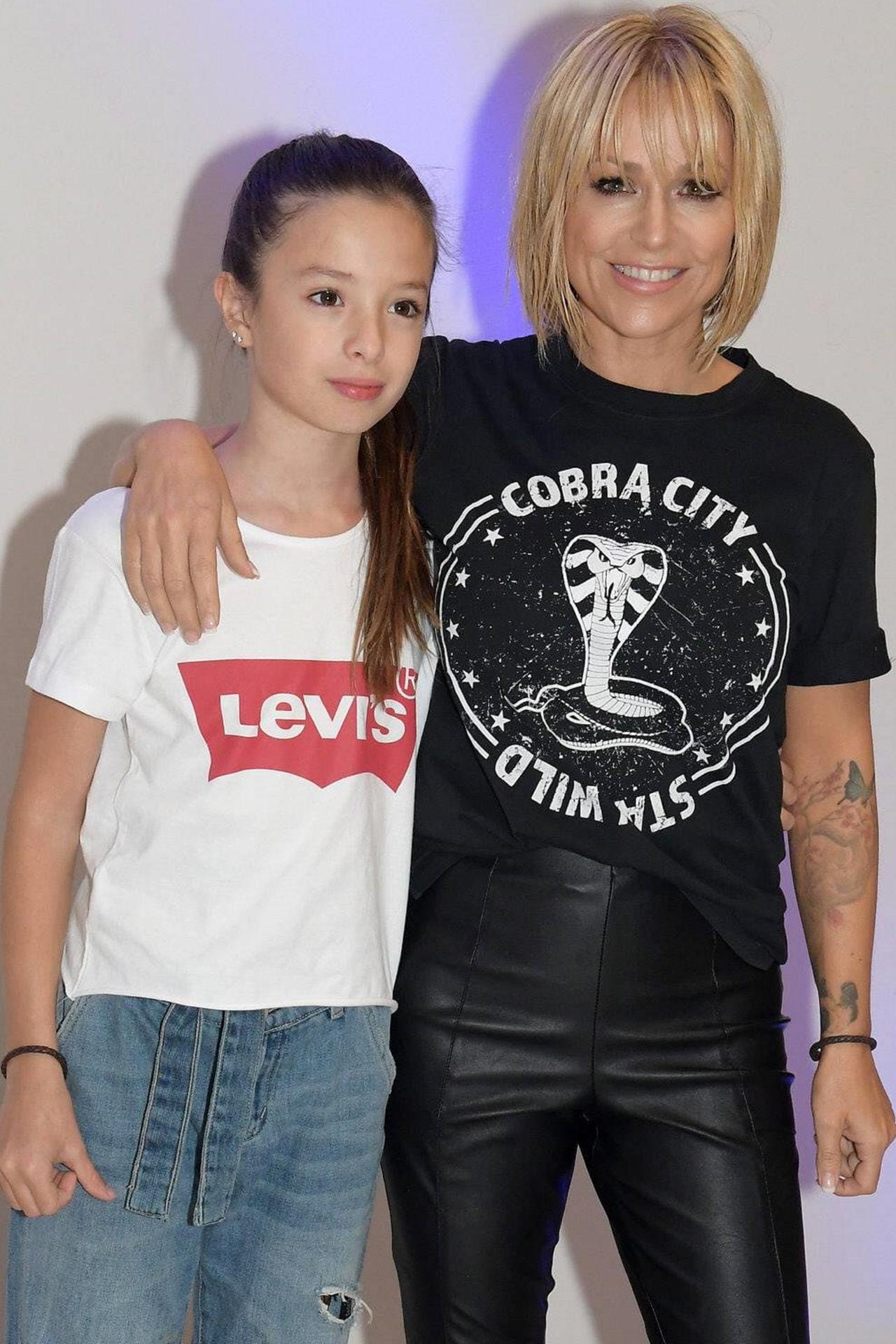 Sängerin Michelle mit ihrer jüngsten Tochter Mia