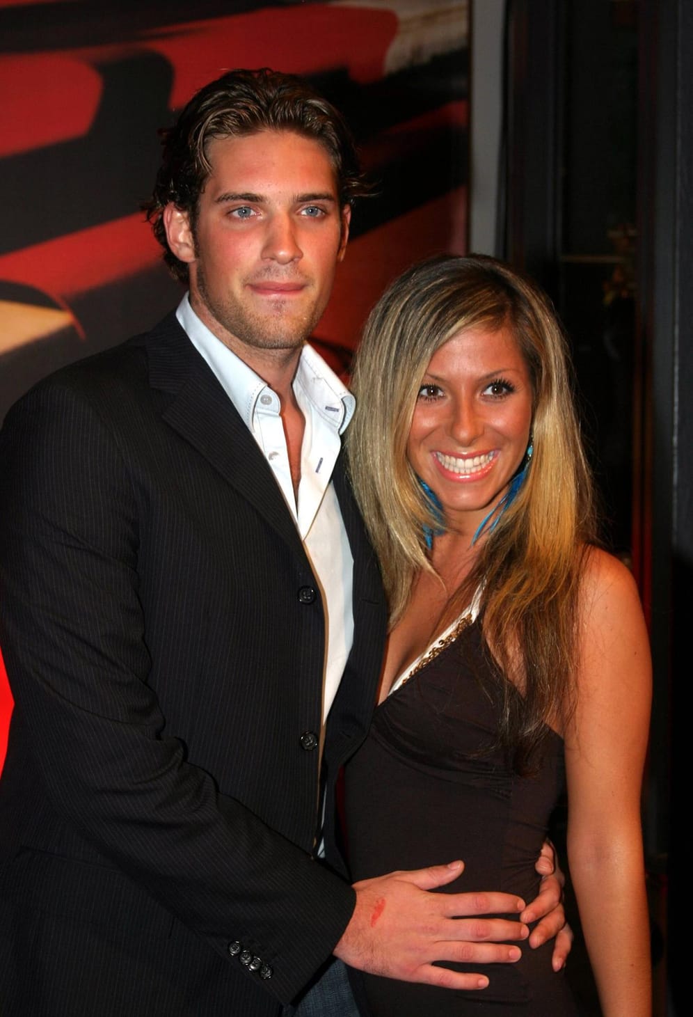 2005: Sie zeigte sich erstmals mit ihrem damaligen Freund, dem Schauspieler Sebastian Kamps.