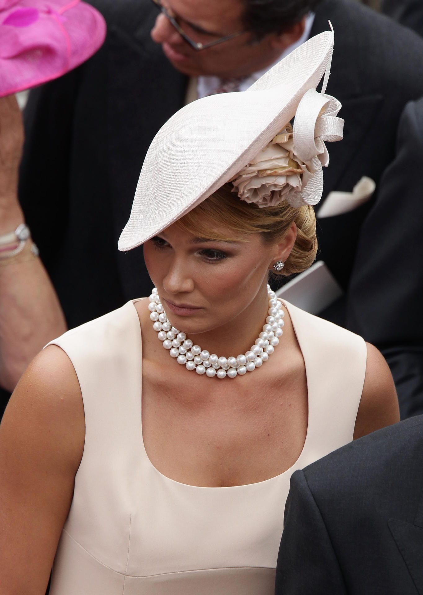 2011: Franzi war Gast bei der Royal Wedding von Prinz Albert II und Prinzessin Charlene.