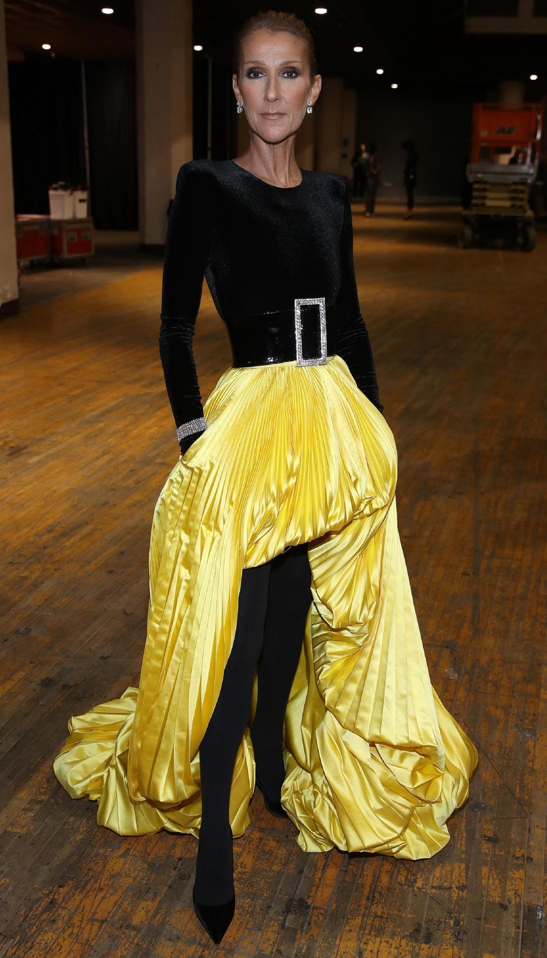 Céline Dion hatte ihre Leidenschaft für die Mode entdeckt.