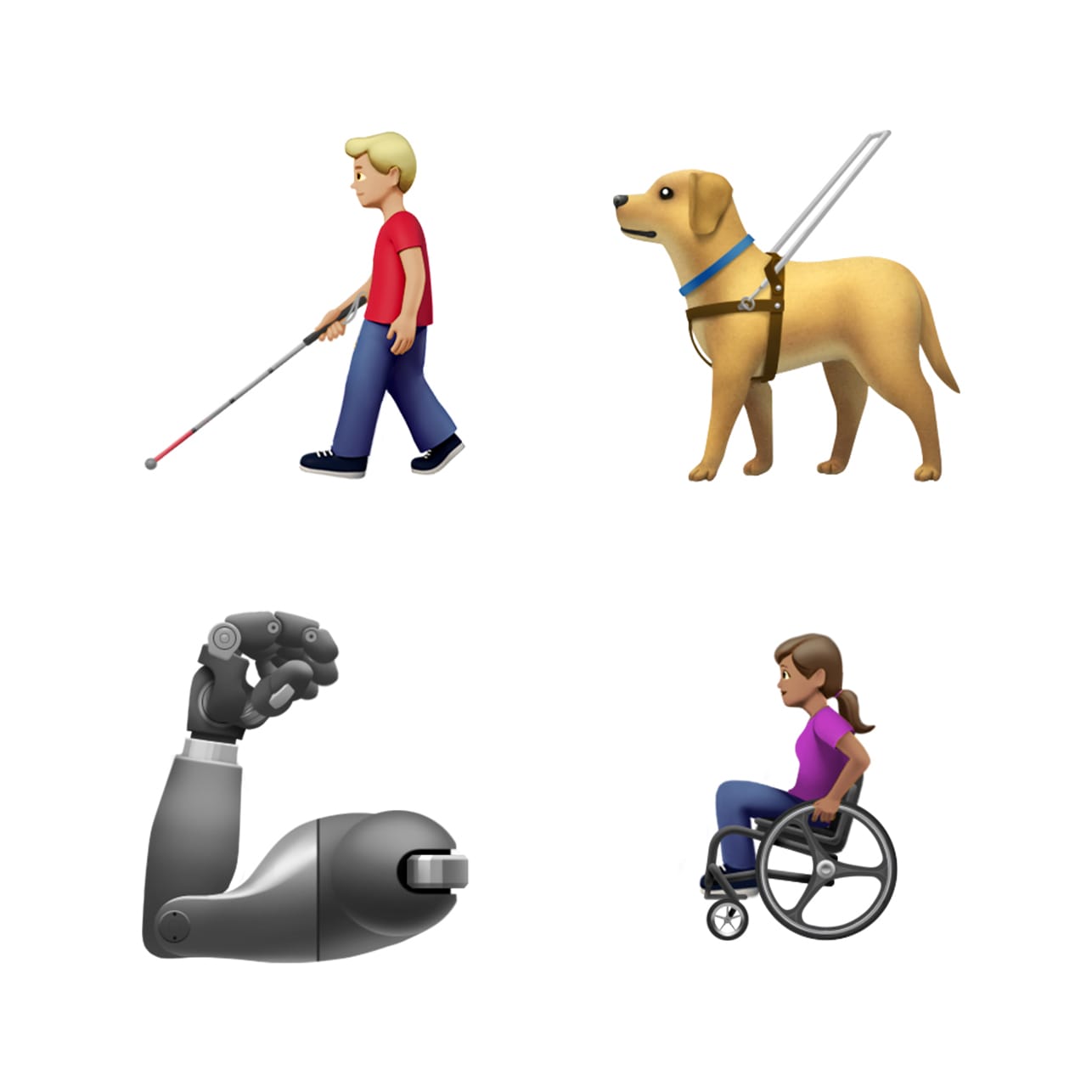 Diese Emojis will Apple im Herbst für iOS-, iPad-, Mac-, und Apple-Watch-Nutzer veröffentlichen.