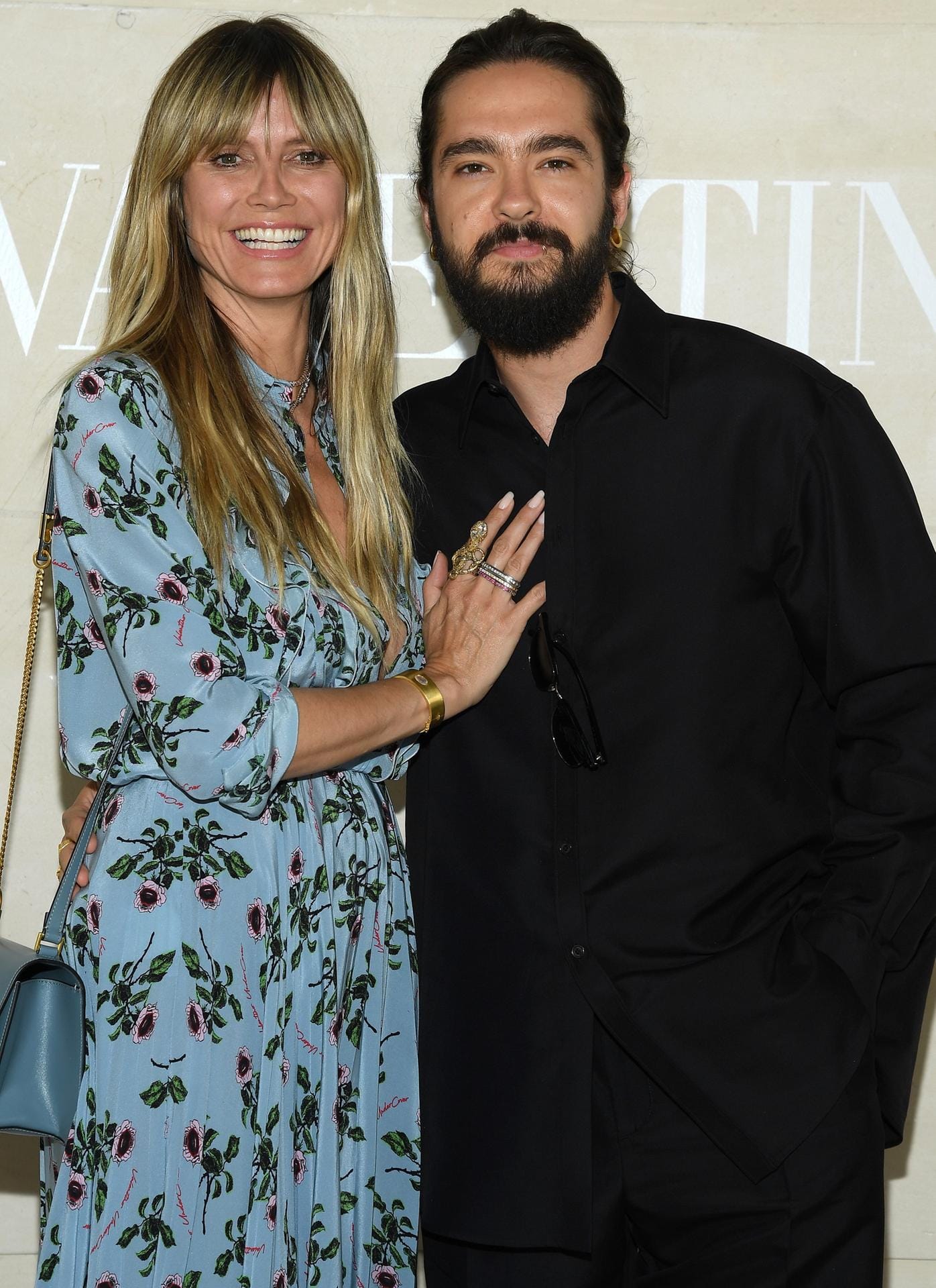 Juli 2019: In Paris waren sie auch auf der Fashionshow, hier von Valentino.