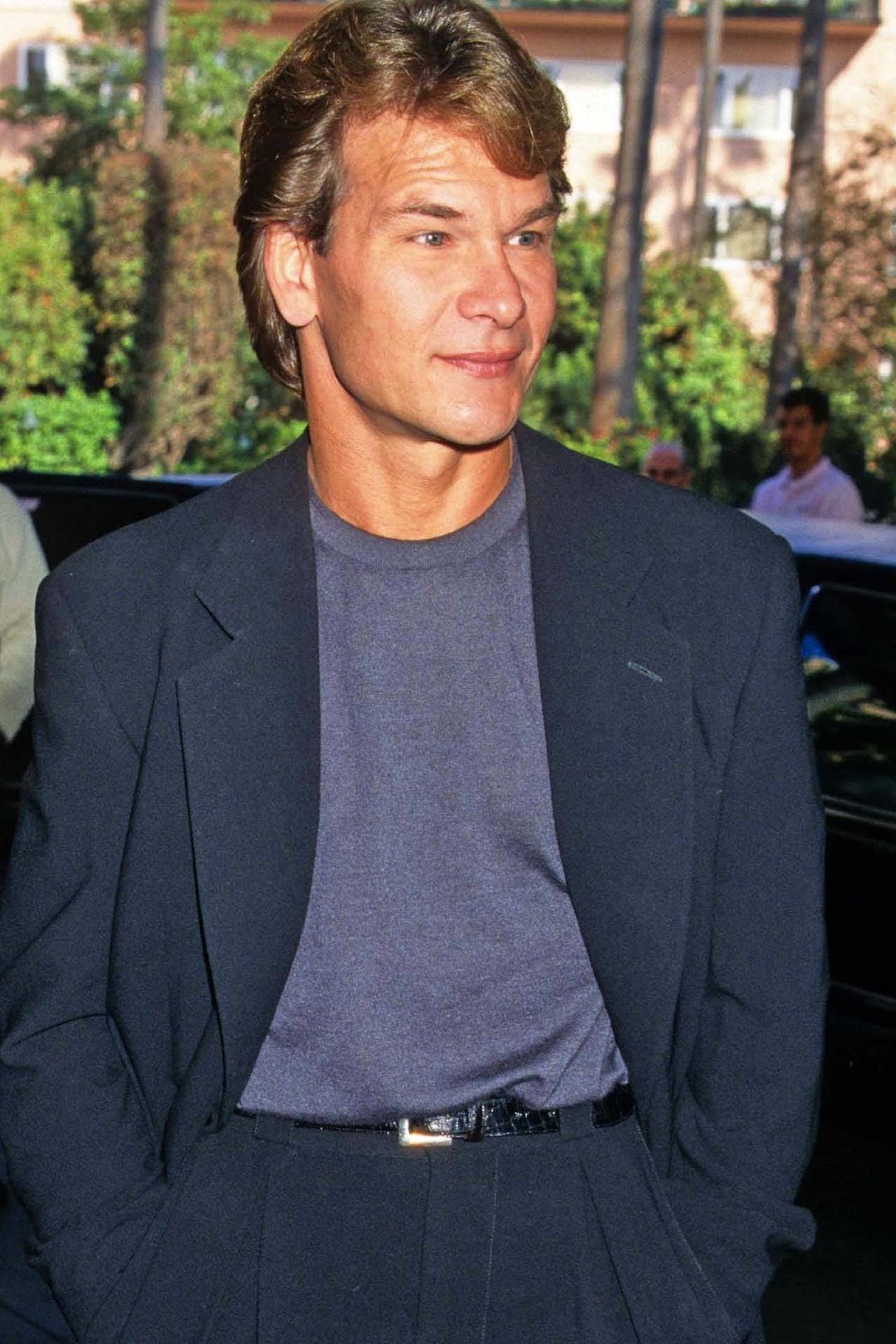 1991: Schauspieler Patrick Swayze