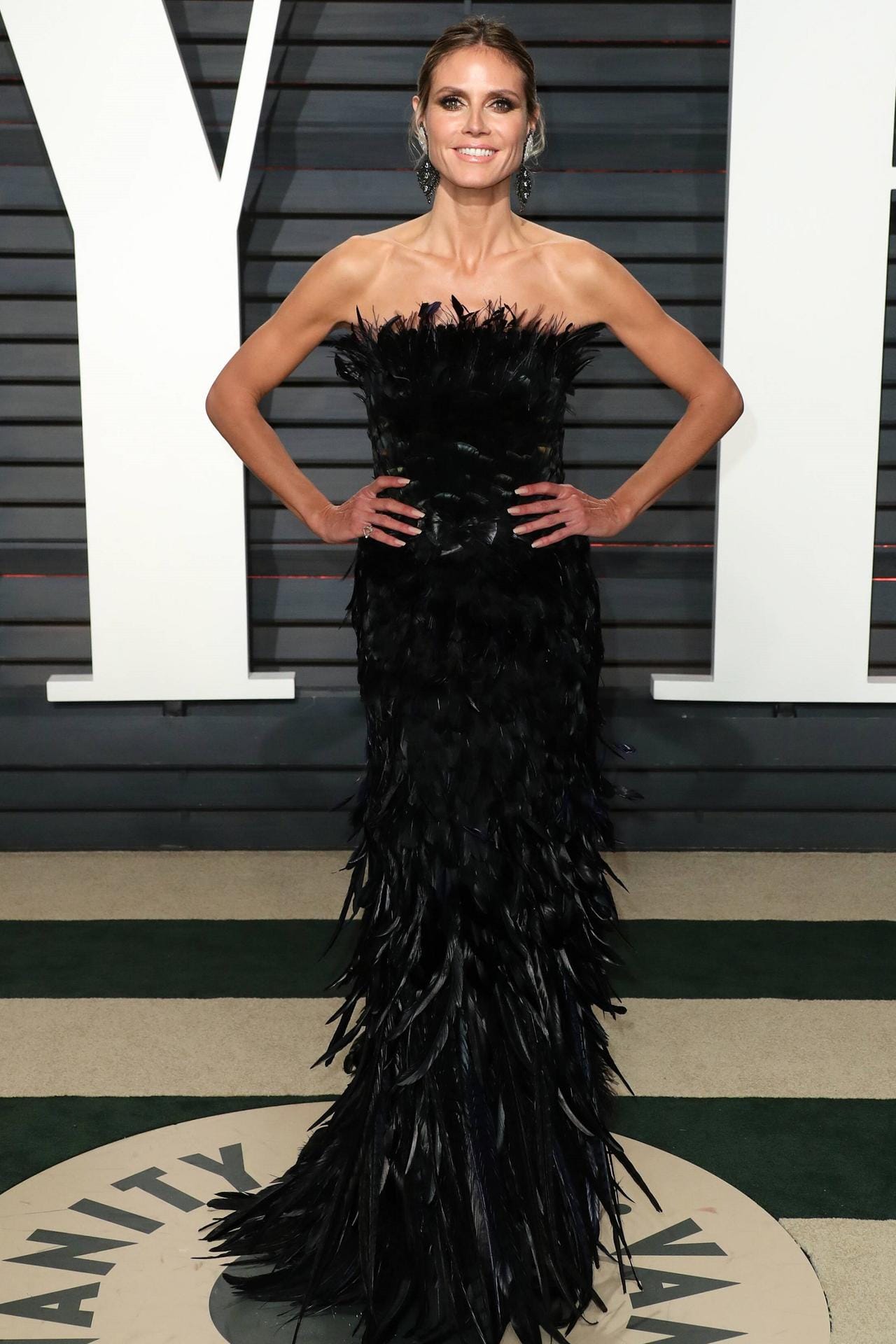 Februar 2017: Heidi Klum bei der "Vanity Fair"-Oscar-Party