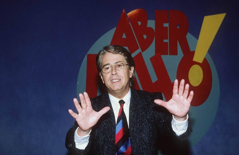 1993: Frank Elstner moderierte die Show "Aber Hallo!".