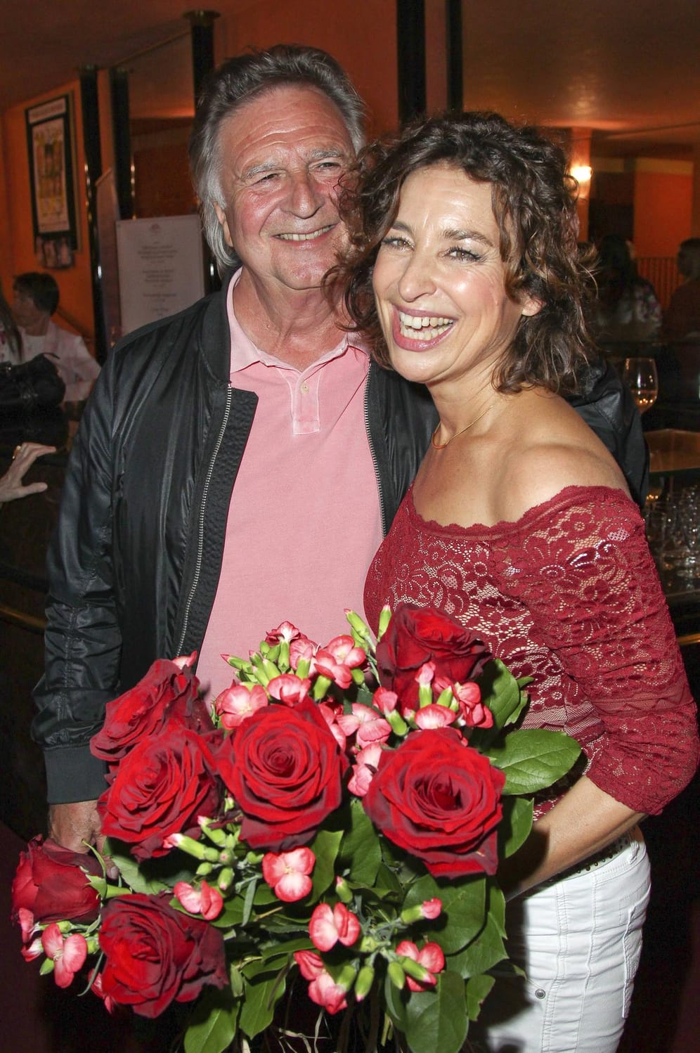 Juni 2019: Isabel Varell mit ihrem Mann Pit Weyrich.