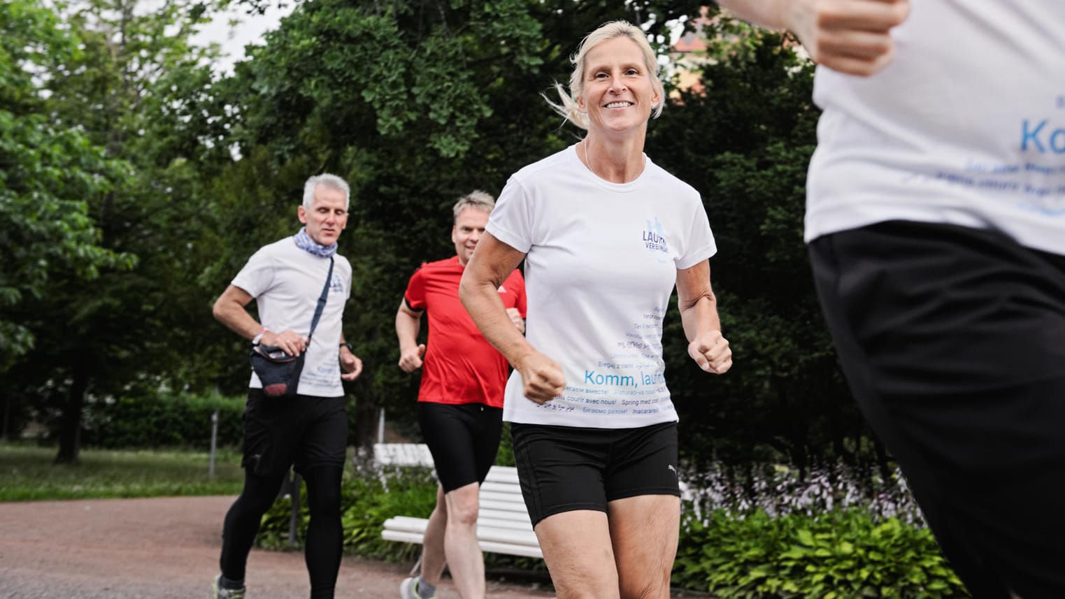 Lauftreff in Freiberg: "Wir wollen was tun".