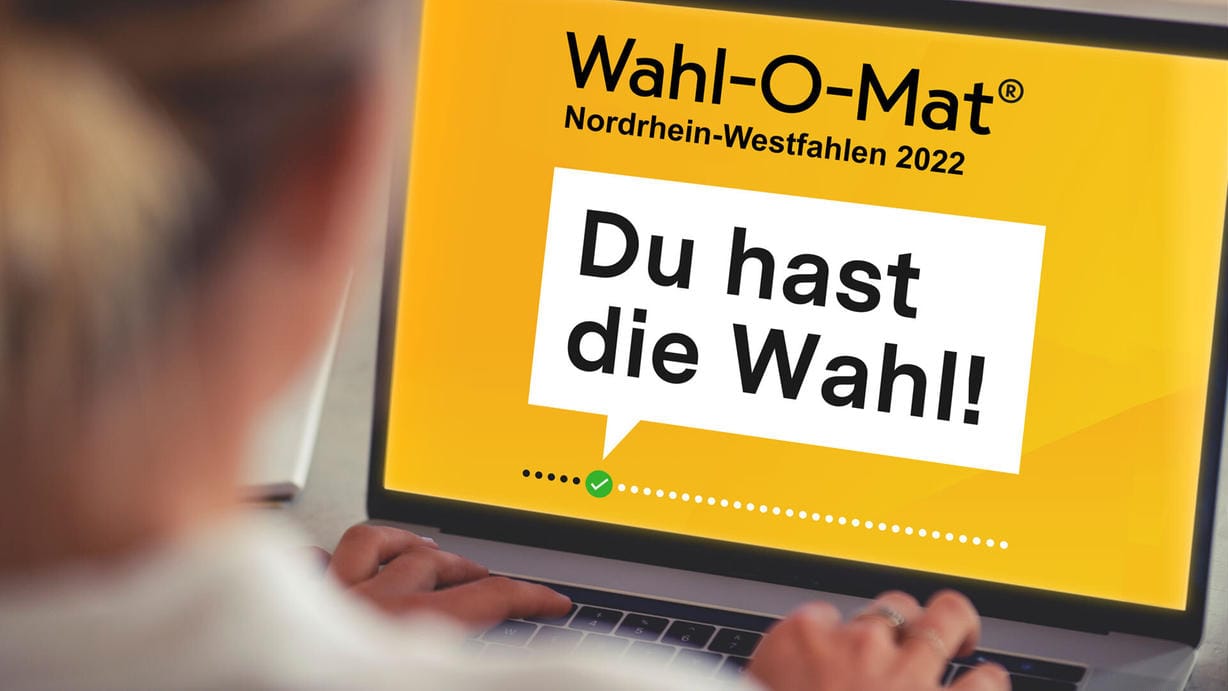 Mit dem Wahl-O-Mat können Sie ermitteln, welche Partei Ihre Interessen am ehesten vertritt.