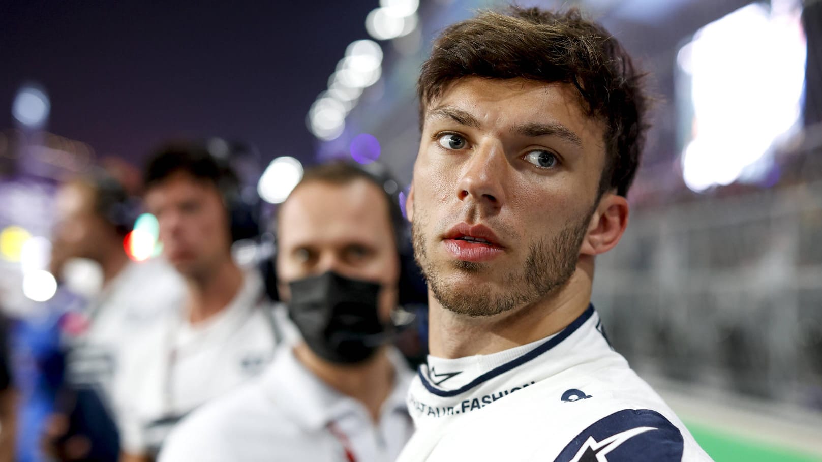 Pierre Gasly am Rande das Grand Prix in Saudi-Arabien: schlimme Erfahrung im Cockpit.