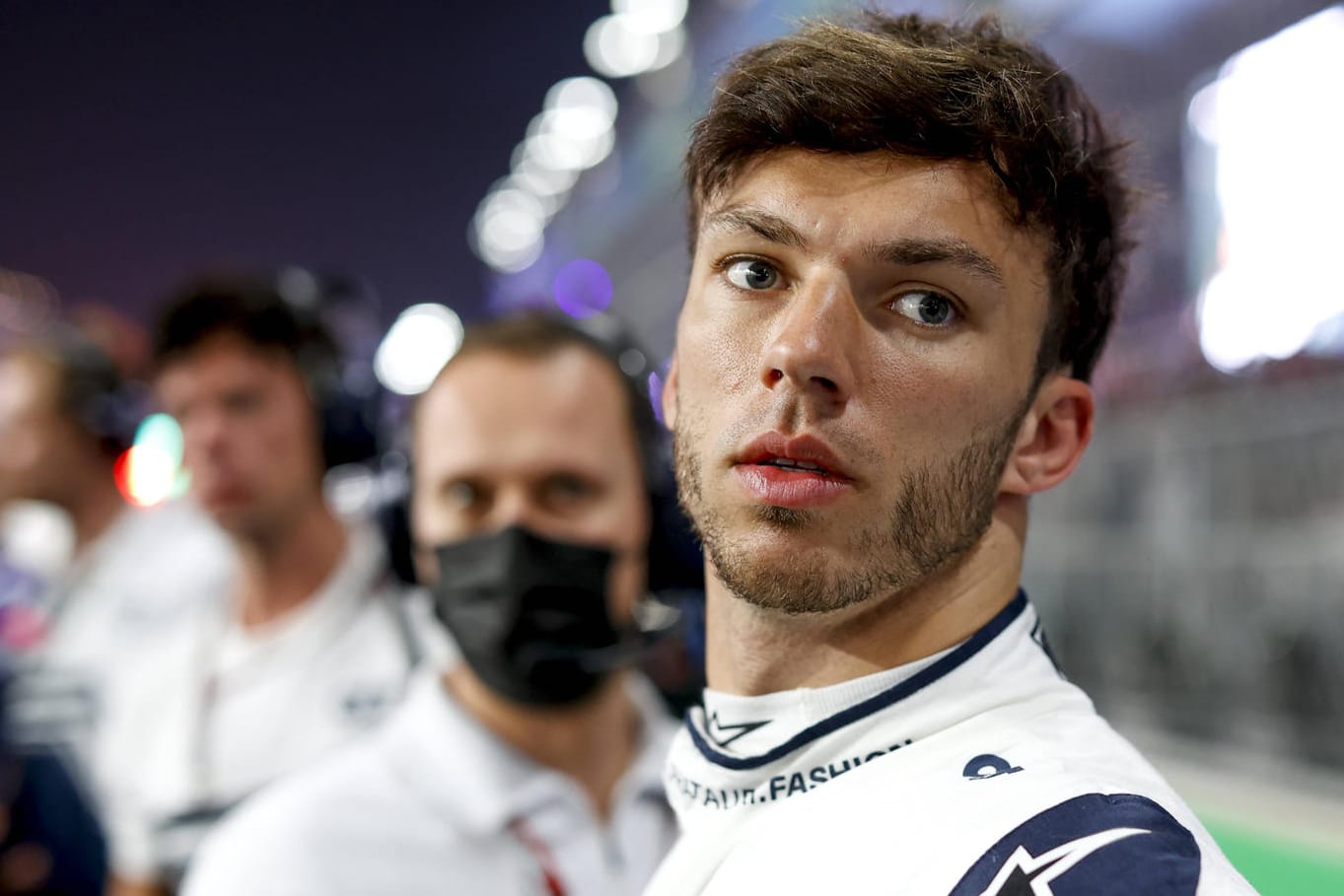 Pierre Gasly am Rande das Grand Prix in Saudi-Arabien: schlimme Erfahrung im Cockpit.