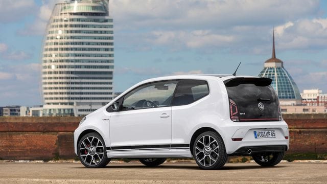 Flotter Flitzer: Den kleinen Up baut VW auch als sportliche GTI-Version.