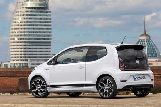 Flotter Flitzer: Den kleinen Up baut VW auch als sportliche GTI-Version.