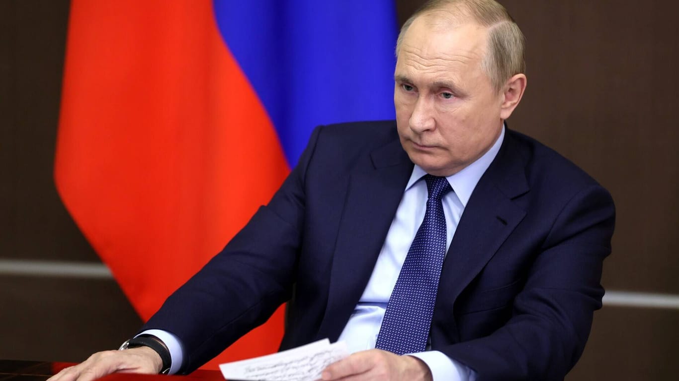 Russlands Präsident Wladimir Putin: Er wird von Kadyrow als "Oberbefehlshaber" bezeichnet.