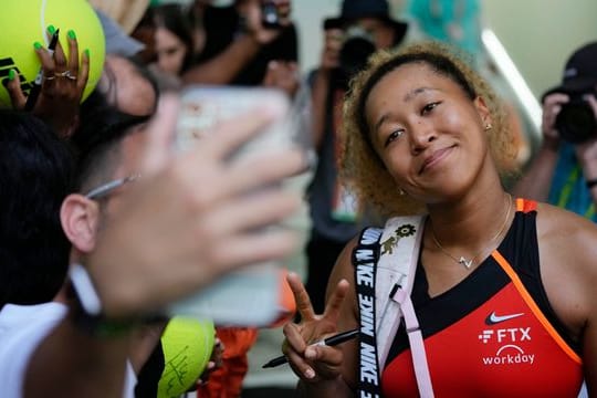 Naomi Osaka hat beim Turnier im Miami das Finale erreicht.