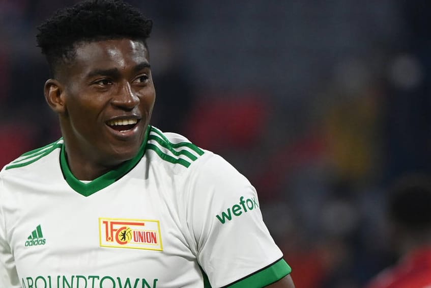 Taiwo Awoniyi: Der Stürmer von Union Berlin könnte in die Premier League wechseln.