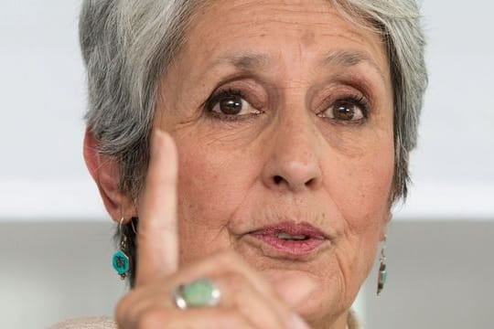 Die Musikerin Joan Baez tritt kaum noch auf, malt dafür umso lieber.