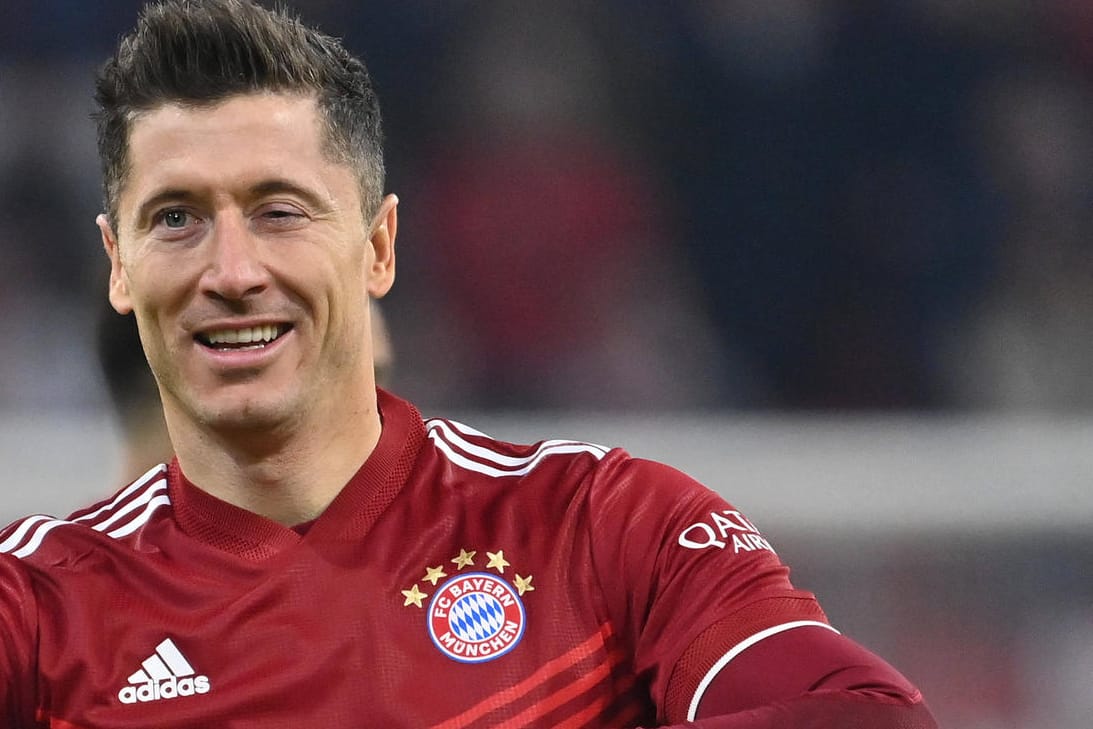 Robert Lewandowski: Der Bayern-Stürmer spielt seit 2014 beim Klub.