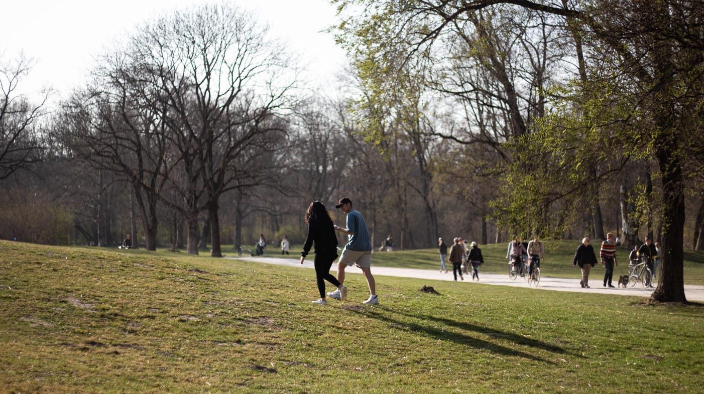 Frühling in München: Bis zu 20 Grad wurden es zuletzt - deutlich zu warm für diese Jahreszeit.