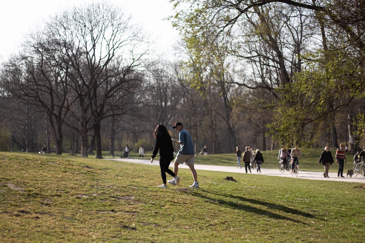 Frühling in München: Bis zu 20 Grad wurden es zuletzt - deutlich zu warm für diese Jahreszeit.