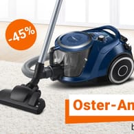 Oster-Angebote bei Amazon: Den Testsieger-Staubsauger von Bosch erhalten Sie aktuell zum Spitzenpreis.