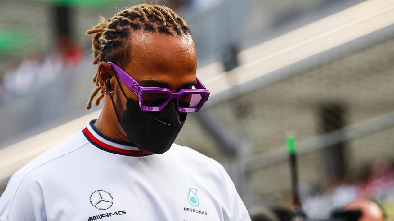 Lewis Hamilton: Er ist auf Platz fünf der WM-Fahrerwertung.