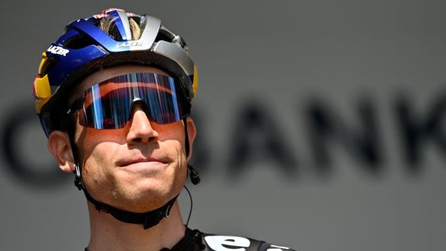 Hat sich mit dem Coronavirus infiziert: Der Belgier Wout Van Aert vom Team Jumbo-Visma.