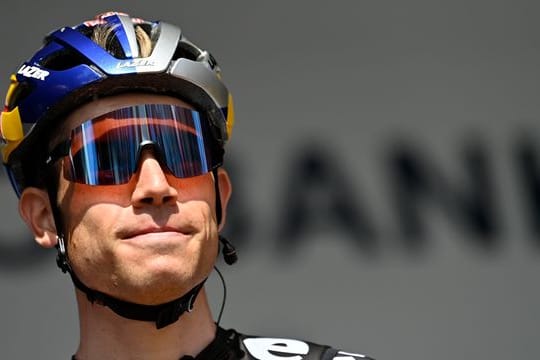 Hat sich mit dem Coronavirus infiziert: Der Belgier Wout Van Aert vom Team Jumbo-Visma.