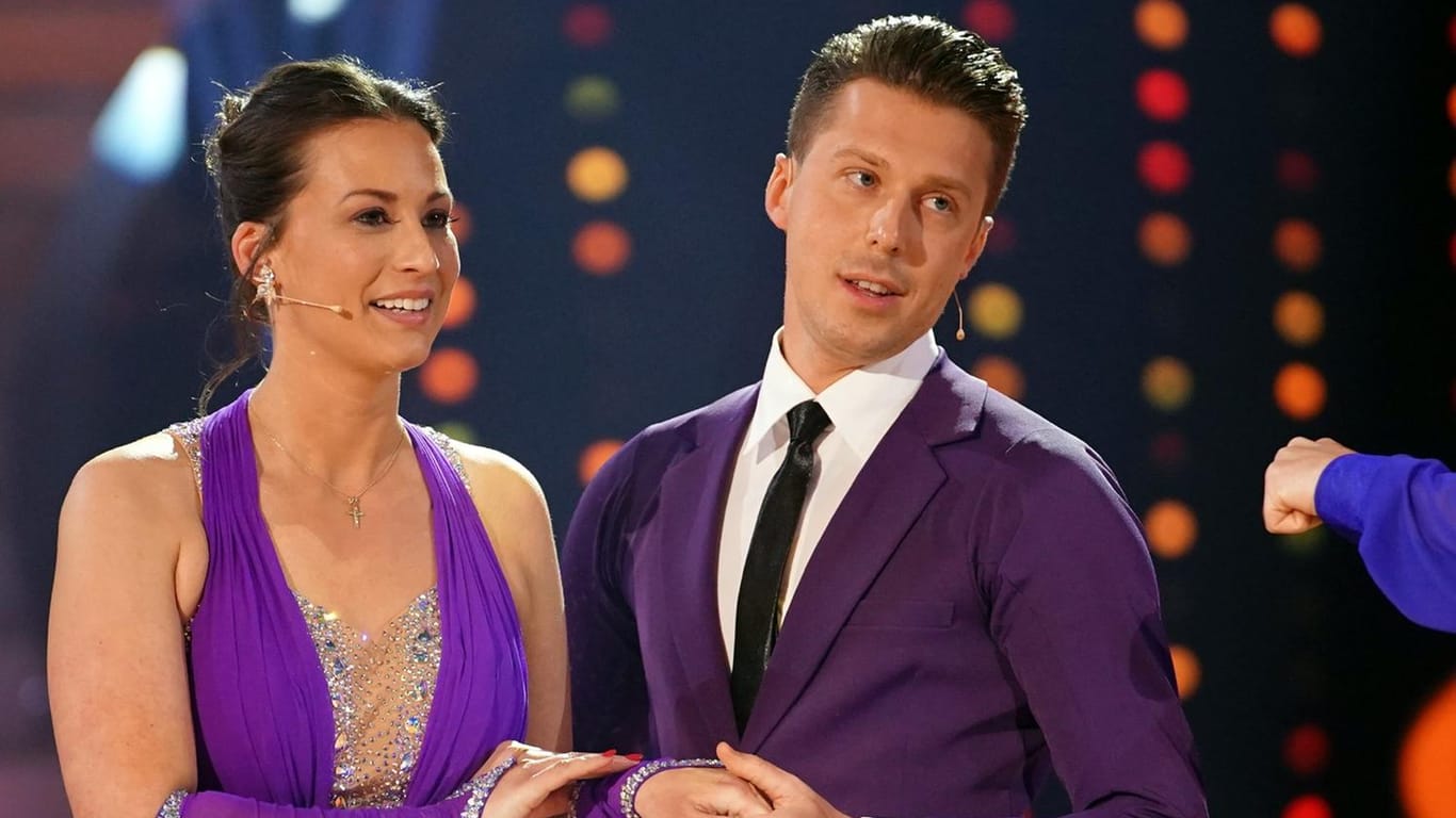 Caroline Bosbach und Valentin Lusin: Das Tanzpaar wurde erneut aus der Show gewählt.
