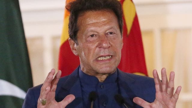 Pakistans Ministerpräsident Imran Khan.