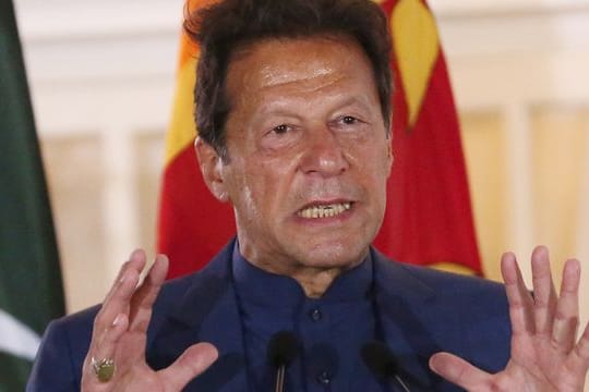 Pakistans Ministerpräsident Imran Khan.