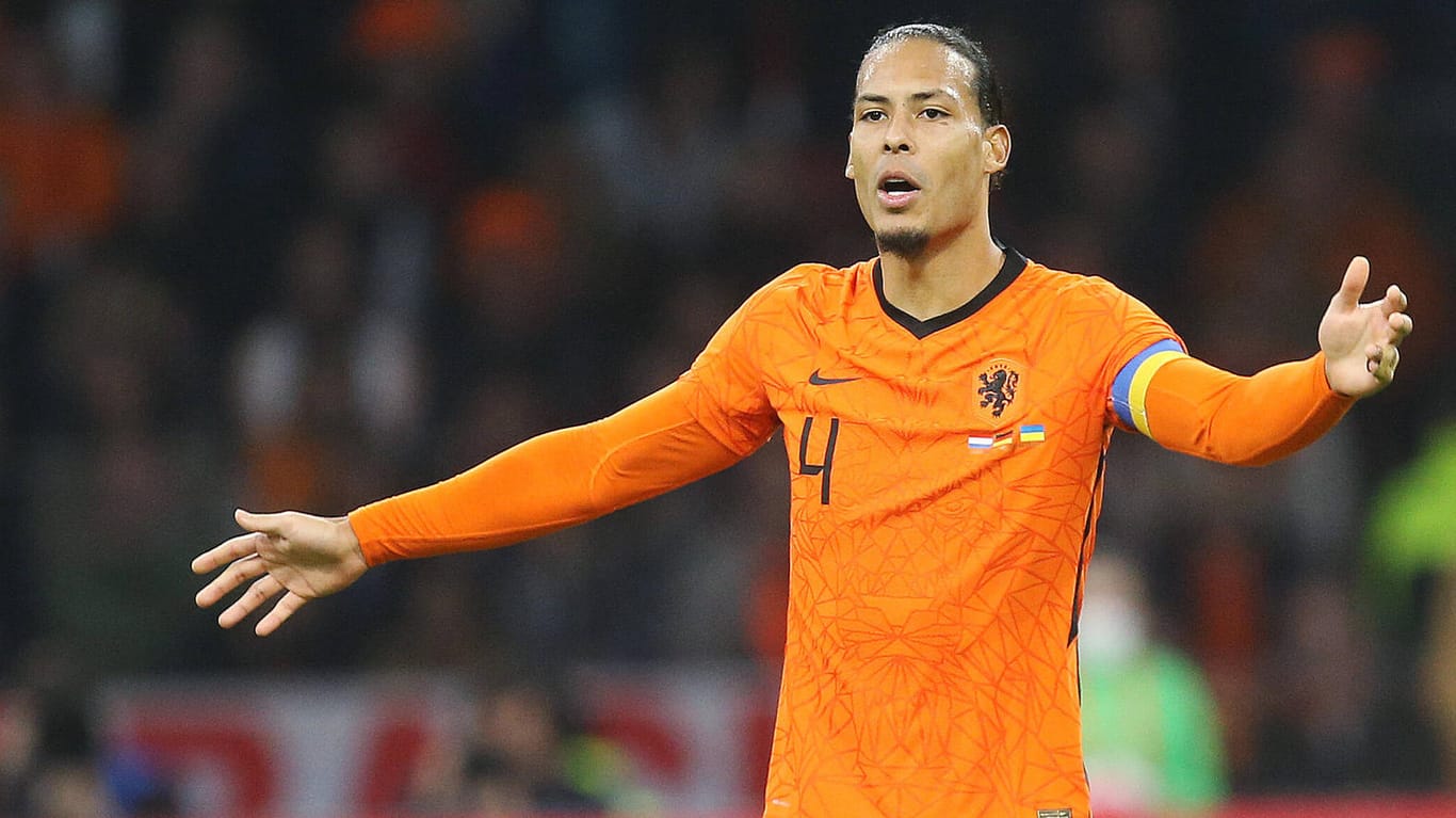 Virgil van Dijk: Der Niederländer wird mit seinem Team das erste Spiel der WM bestreiten.