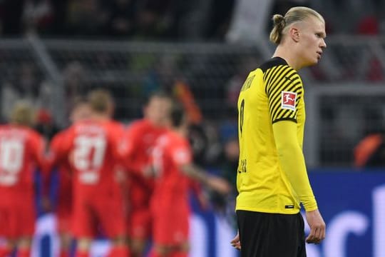 Erling Haaland und der BVB mussten gegen Leipzig eine deutliche Niederlage einstecken.