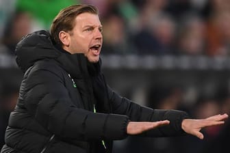 Wolfsburgs Trainer Florian Kohfeldt