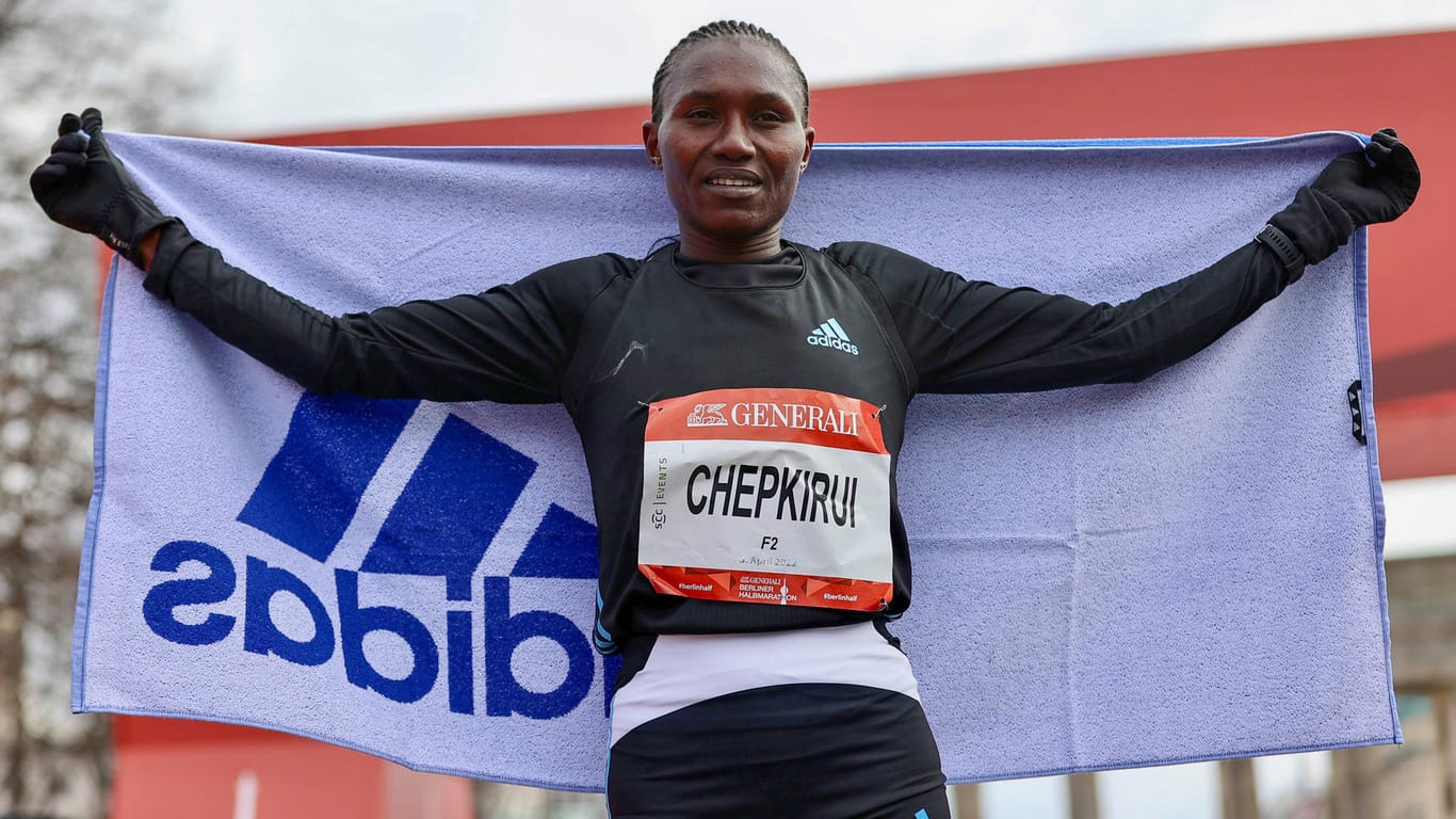 Sheila Kiprotich Chepkirui: Die Kenianerin sorgte für einen neuen Streckenrekord.
