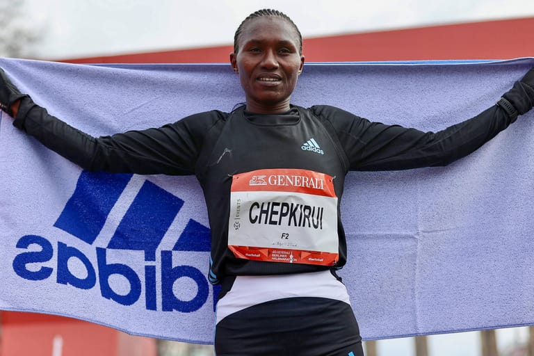 Sheila Kiprotich Chepkirui: Die Kenianerin sorgte für einen neuen Streckenrekord.