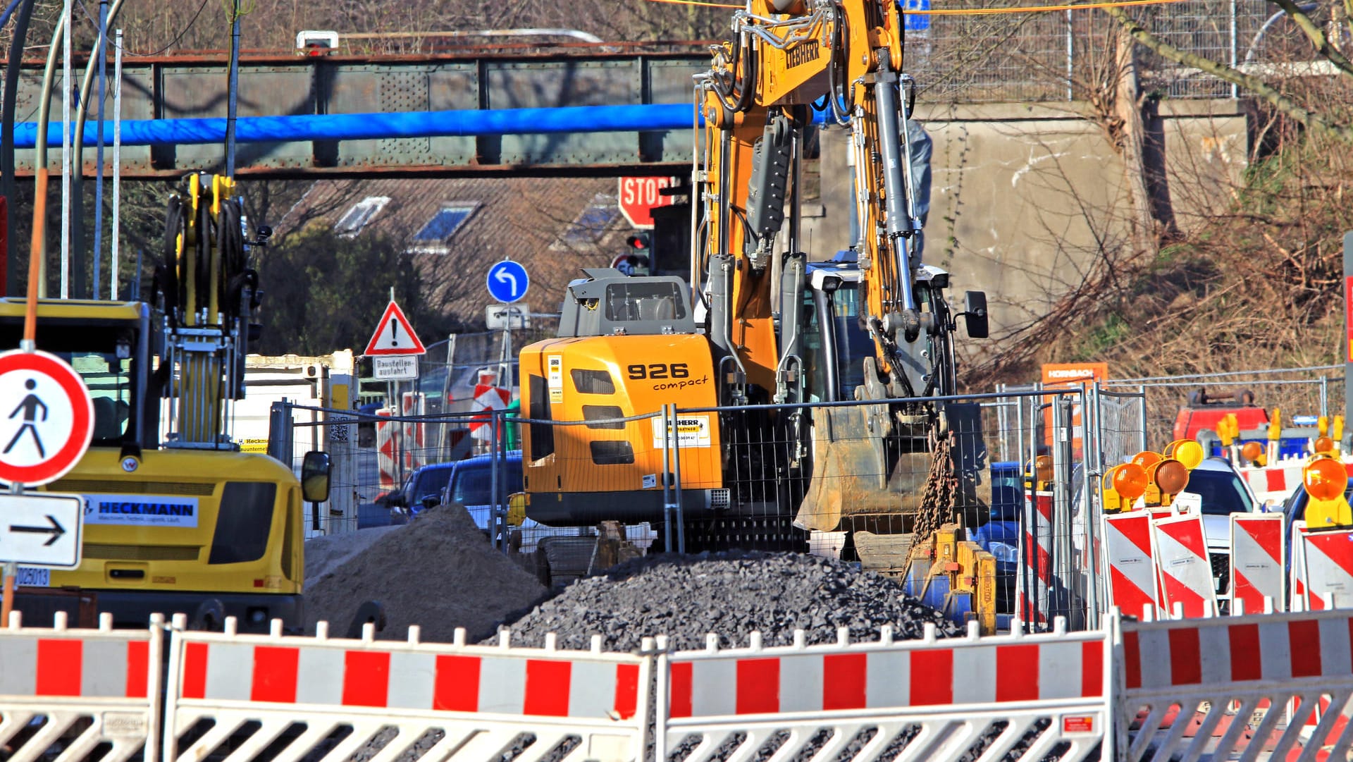 Eine Baustelle (Symbolbild): Ein Investment in Baufirmen kann sich lohnen.