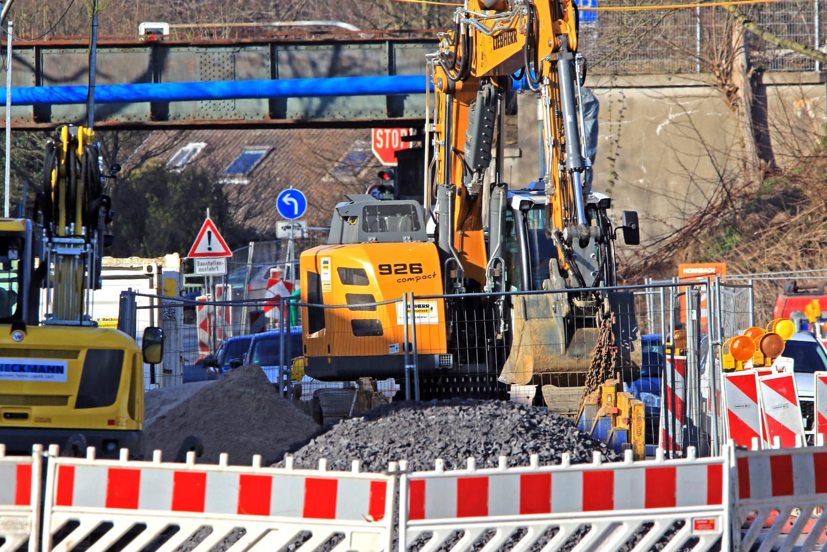 Eine Baustelle (Symbolbild): Ein Investment in Baufirmen kann sich lohnen.