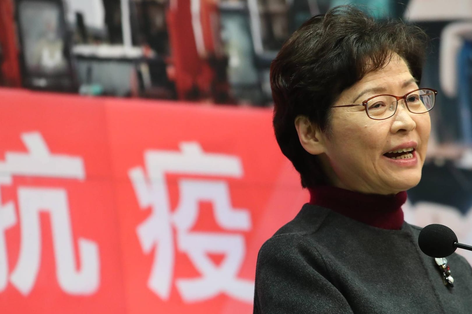 Carrie Lam: Sie geht in den Ruhestand.