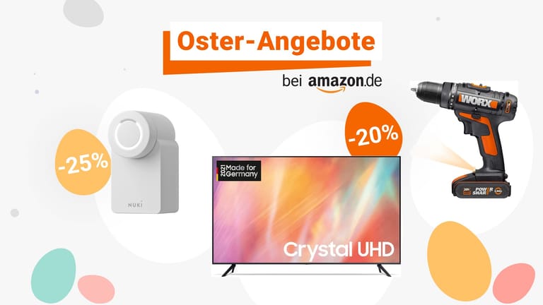 Oster-Angebote bei Amazon: Das sind die besten Deals zum Wochenstart am Montag.