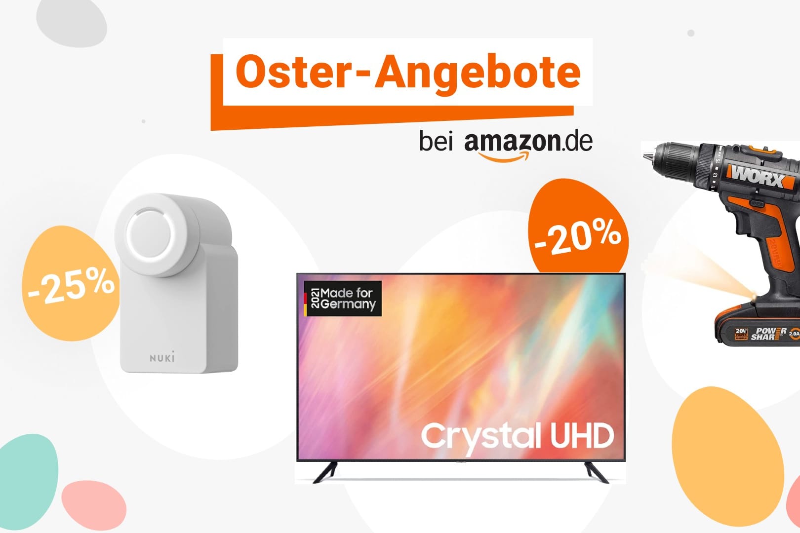 Oster-Angebote bei Amazon: Das sind die besten Deals zum Wochenstart am Montag.