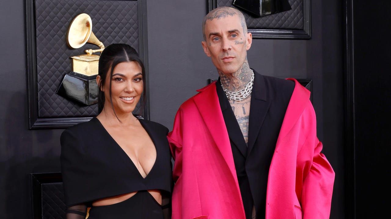 Realitystar Kourtney Kardashian und Musiker Travis Barker