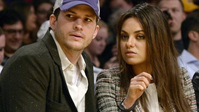 Ashton Kutcher und Mila Kunis