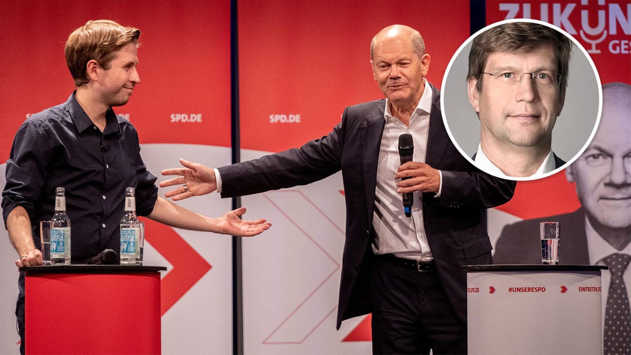 Kevin Kühnert und Olaf Scholz: Es hat Jahrzehnte gedauert, aber die SPD hat ihren innerparteilichen Graben zugeschüttet, schreibt Christoph Schwennicke.