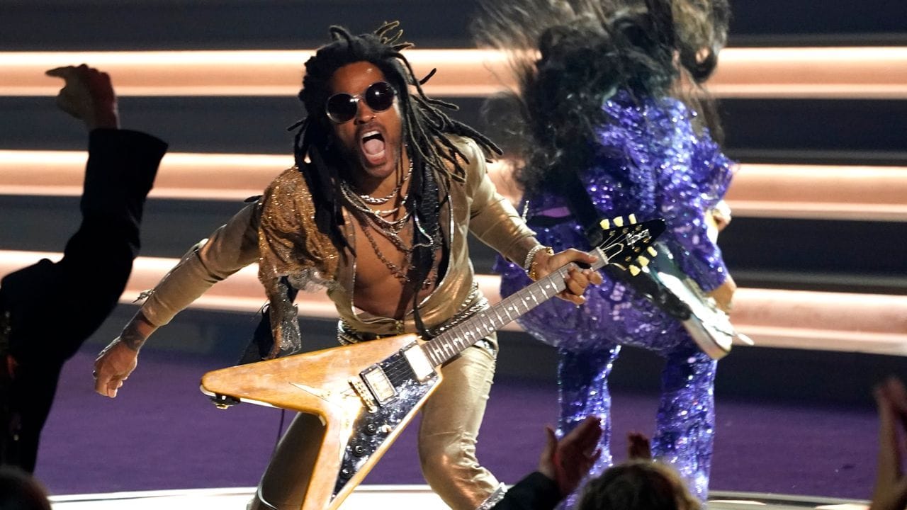 Lenny Kravitz (l) und H. Lenny Kravitz (l) und H.